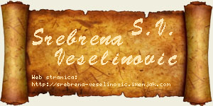Srebrena Veselinović vizit kartica